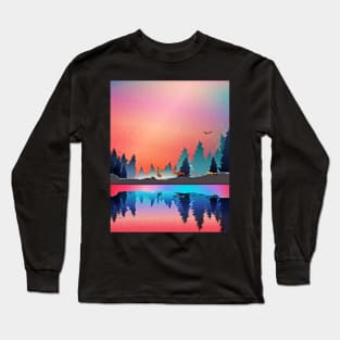 Northwoods Starry Night Long Sleeve T-Shirt